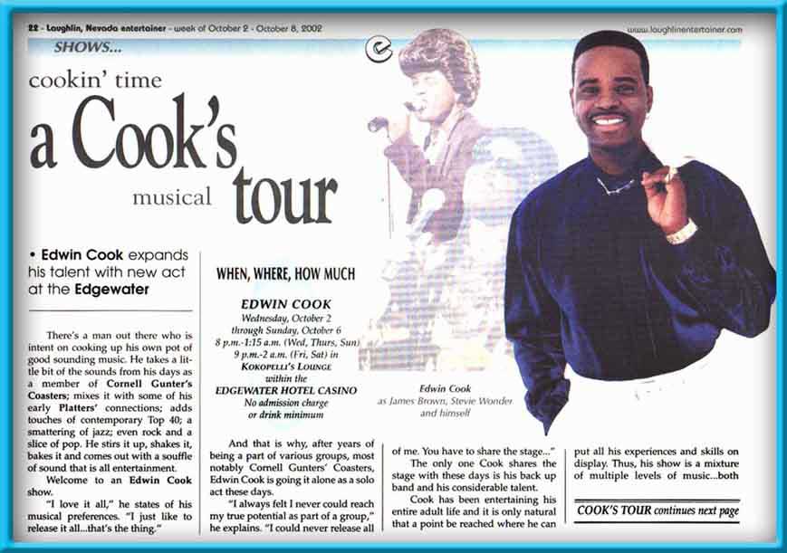 Cook's Tour P.1